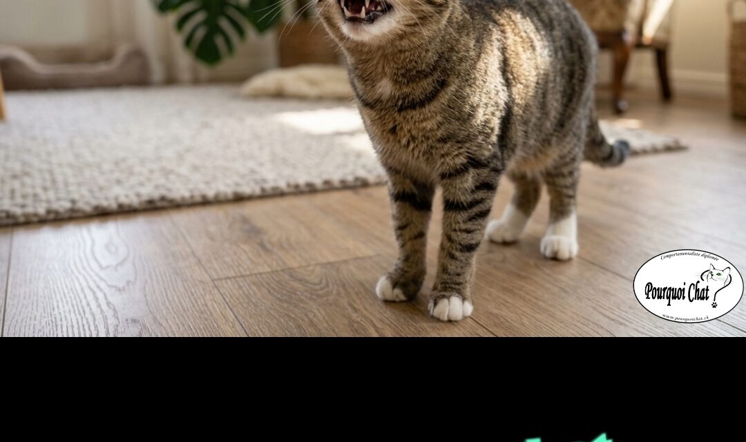 Pourquoi ton chat fait cette grimace ?