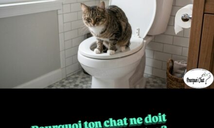 Pourquoi ton chat ne dois PAS utiliser tes toilettes ?