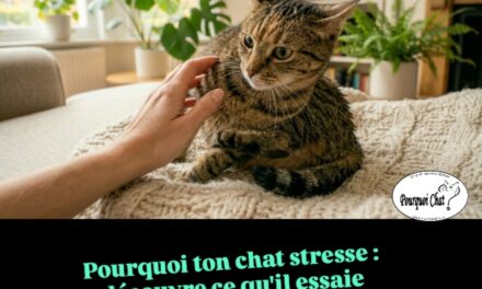 Pourquoi ton chat stresse ? 🐾