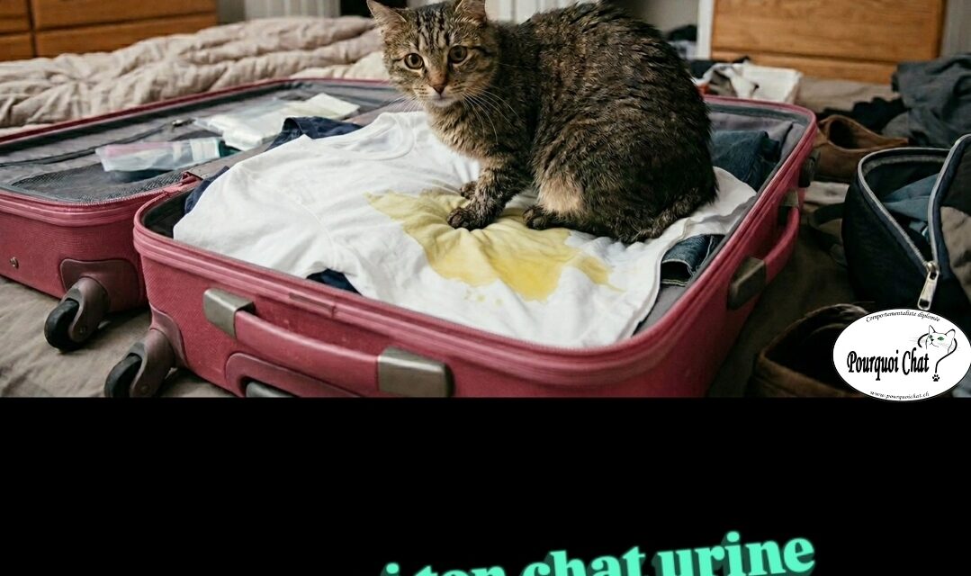 Pourquoi ton chat urine dans ta valise ?