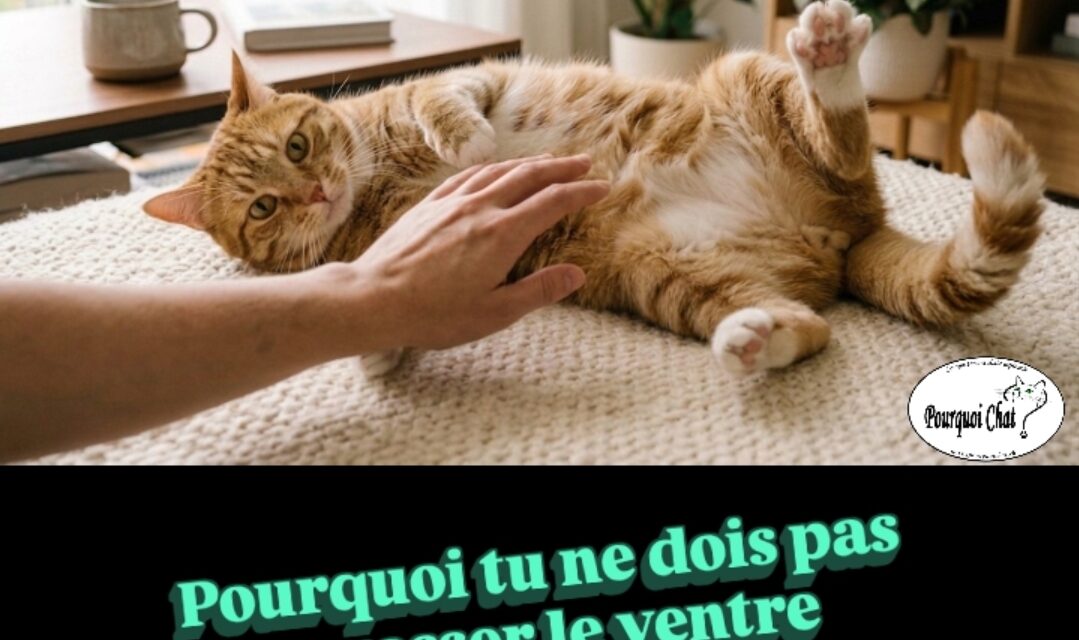 Pourquoi tu ne dois pas caresser le ventre de ton chat ? 🐈🚫