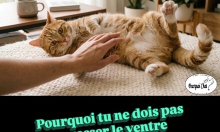 Pourquoi tu ne dois pas caresser le ventre de ton chat ? 🐈🚫