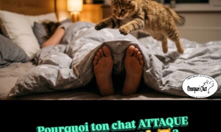 Pourquoi ton chat attaque tes pieds la nuit ? 🌙🦶